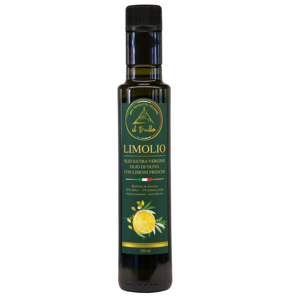 250ml Zitronenolivenöl - SELEZIONE LIMONE - 5% Zitronen aus Apulien