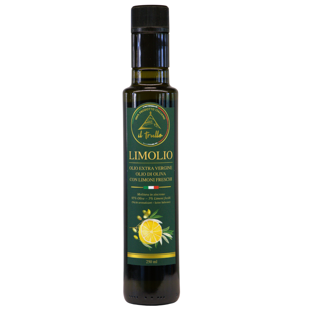 250ml Zitronenolivenöl - SELEZIONE LIMONE - 5% Zitronen aus Apulien