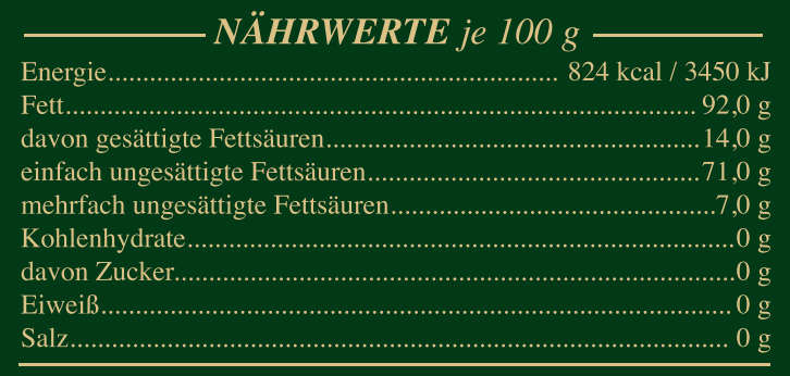 250ml Zitronenolivenöl - SELEZIONE LIMONE - 5% Zitronen aus Apulien